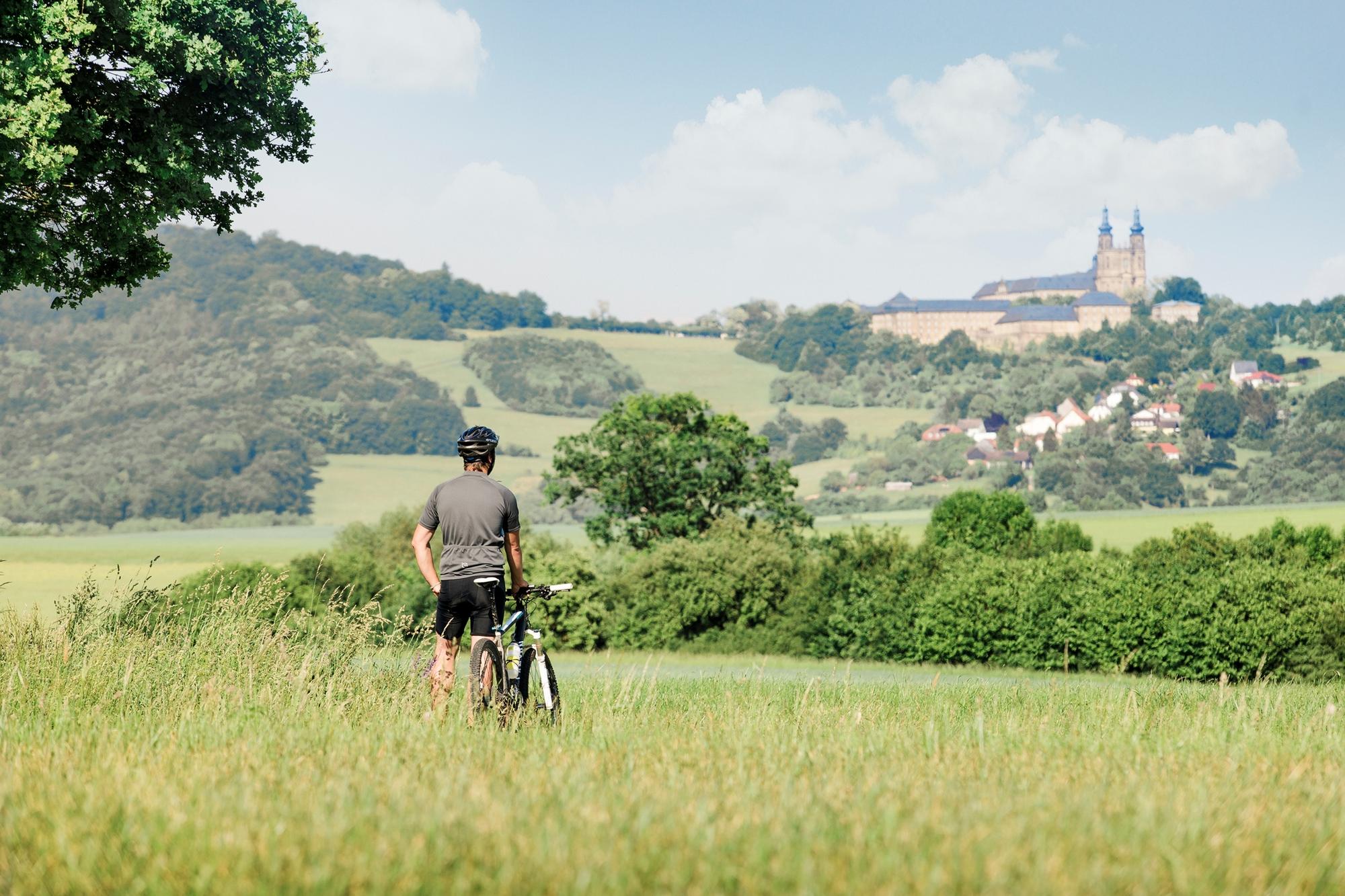 Aussicht auf Kloster Banz 