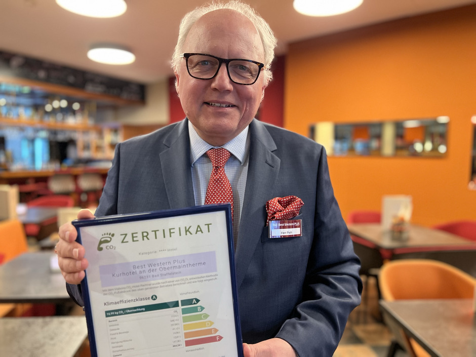 Auszeichnung CO² Fußabdruck