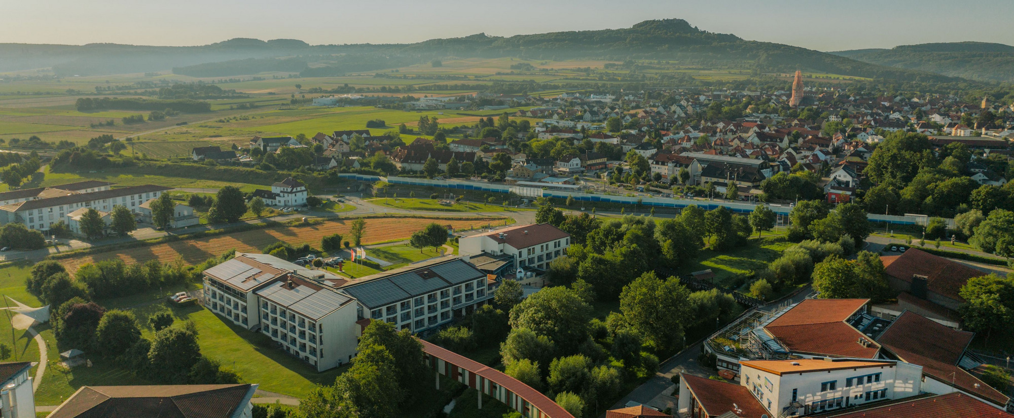 Bad Staffelstein von oben